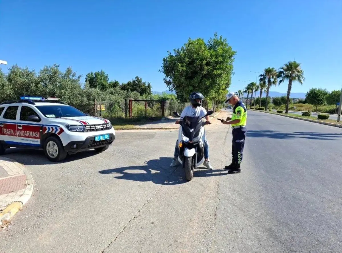 Antalya’da Motosiklet Denetimi