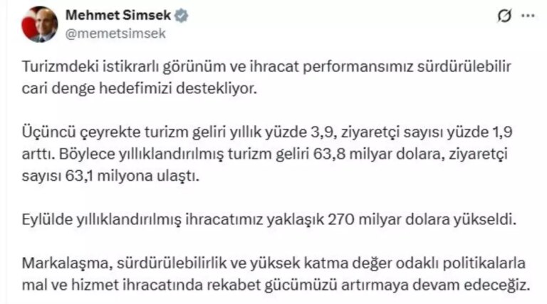 bakan simsek turizm geliri yillik 39 artti qAuW8sNA.jpg